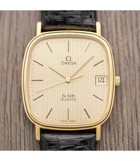 antique omega quartz de ville watches|Omega De Ville vintage price.